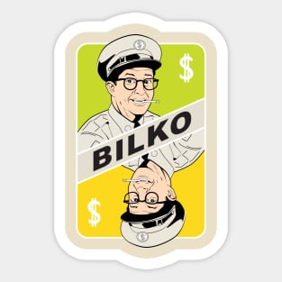 Bilko TV Series poster Sticker